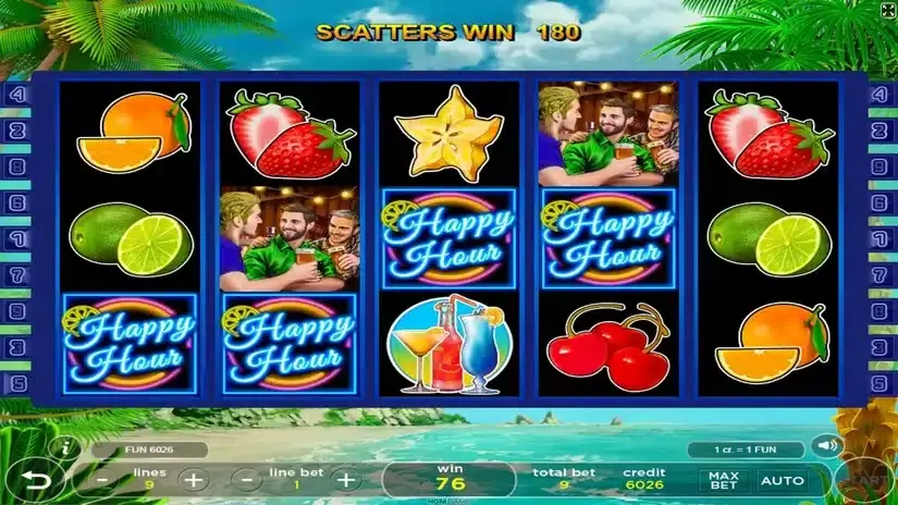 Olivers Bar Deluxe slot screenshot 4