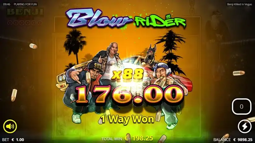 Benji Killed In Vegas slot screenshot 