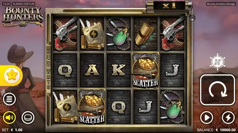 Bounty Hunters slot screenshot