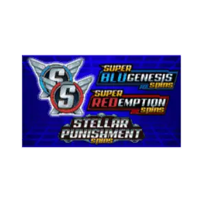Bonus Buy Super REDemption Spins, Super BLU genesis Spins and Stellar Punishment Spins