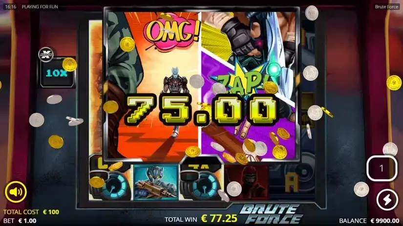 Brute Force slot screenshot 