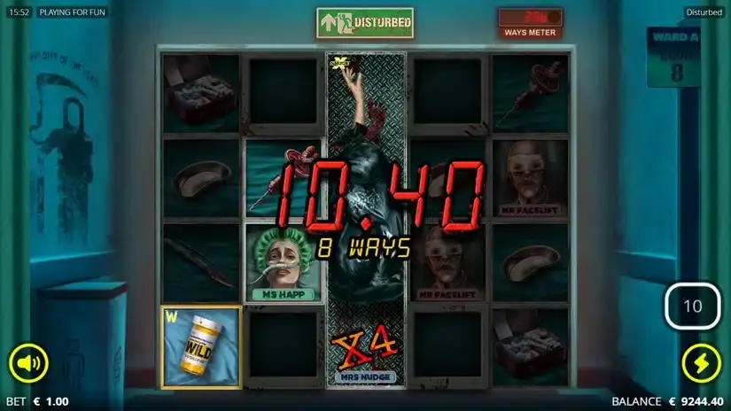 Disturbed slot screenshot 5