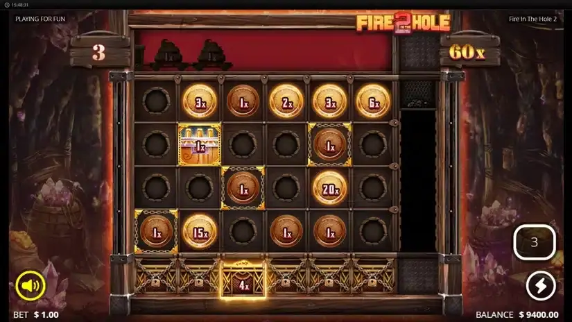 Fire in the Hole 2 slot screenshot 5