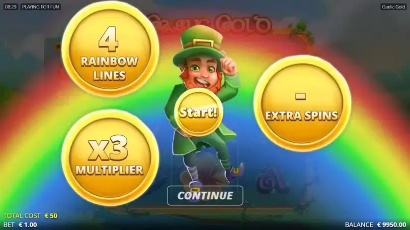 Gaelic Gold slot screenshot 4