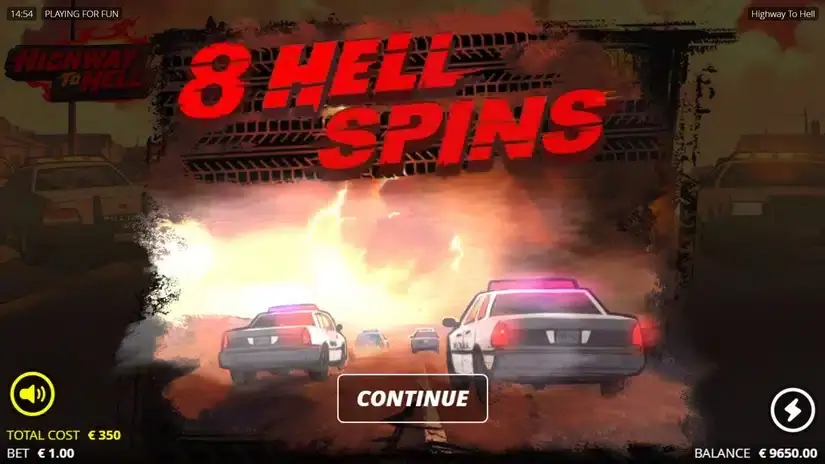 Highway to Hell slot screenshot 3