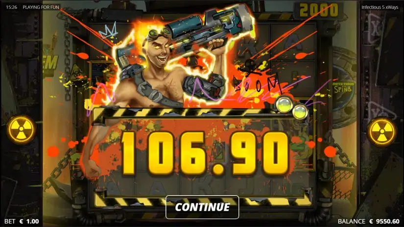 Infectious 5 slot screenshot 