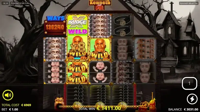 Kenneth Must Die slot screenshot 6