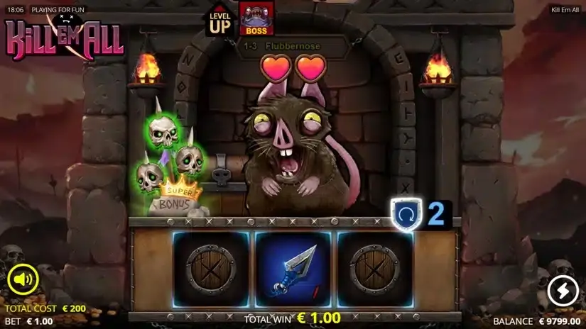 Kill Em All slot screenshot 4