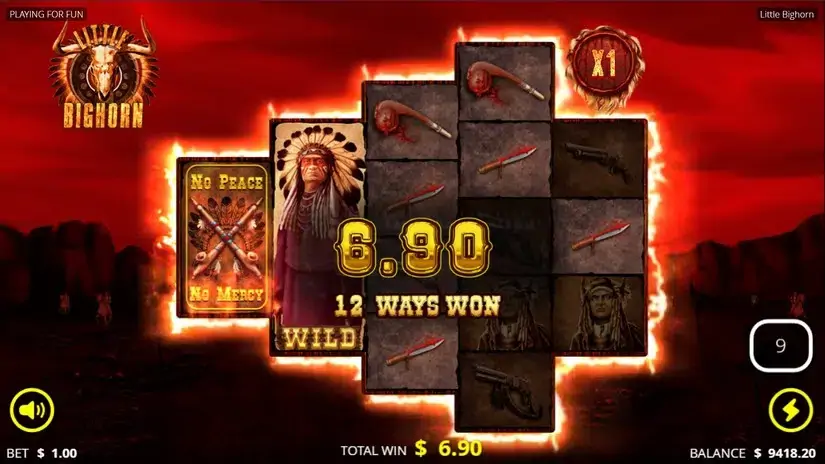Little Bighorn slot screenshot 8