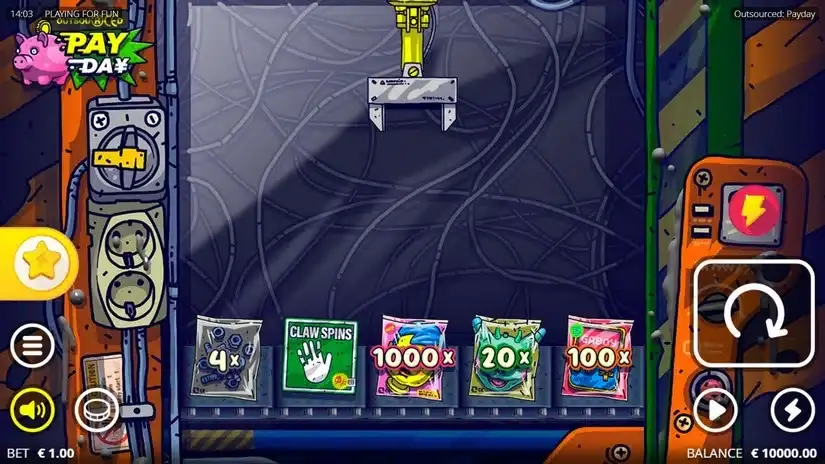 Outsourced: Payday slot screenshot