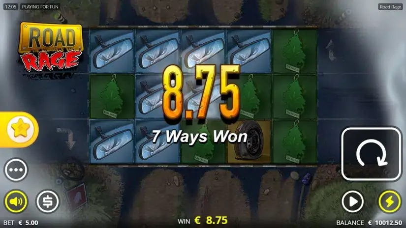 Road Rage slot screenshot 3