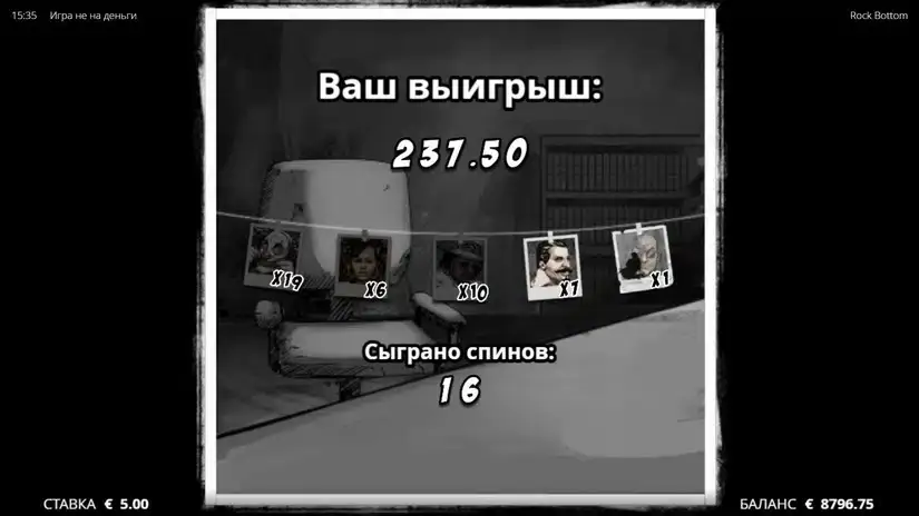 Rock Bottom slot screenshot 