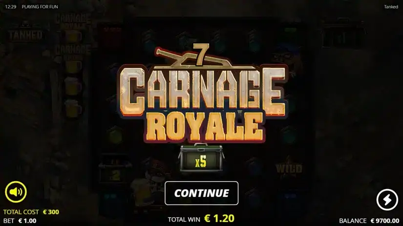 Tanked slot screenshot 5