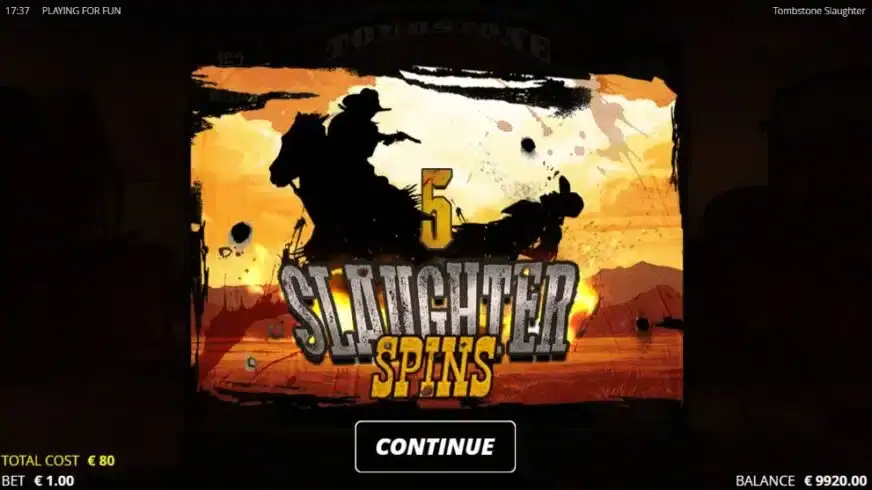 Tombstone Slaughter: El Gordo’s Revenge slot screenshot 2