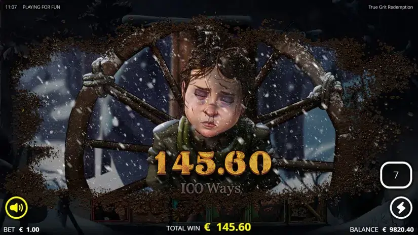 True Grit Redemption slot screenshot 6