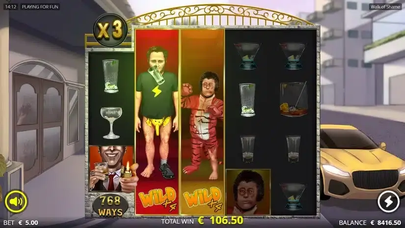 Walk of Shame slot screenshot 5