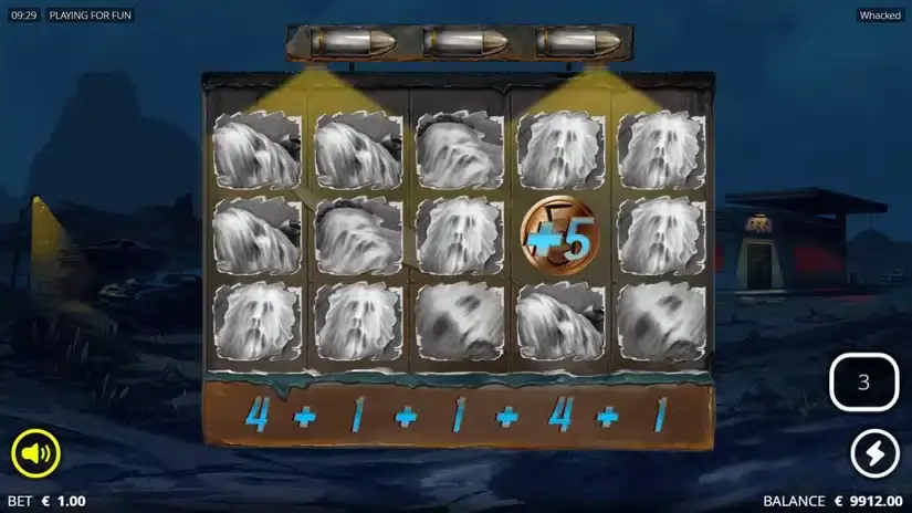 Whacked! slot screenshot 4