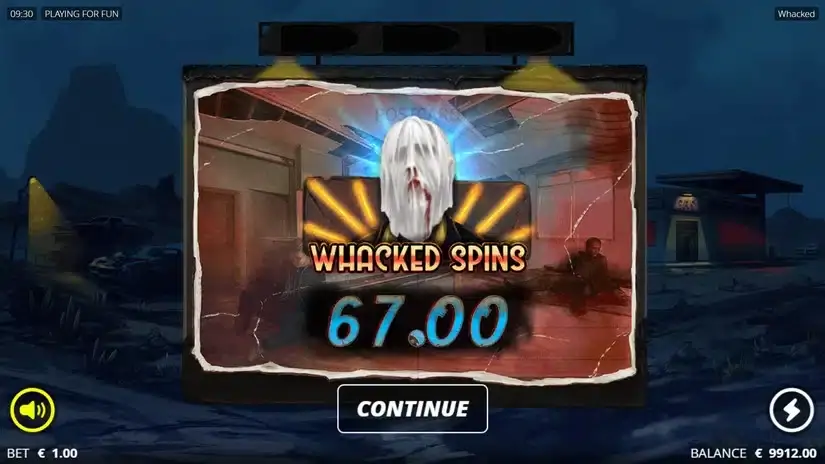 Whacked! slot screenshot 
