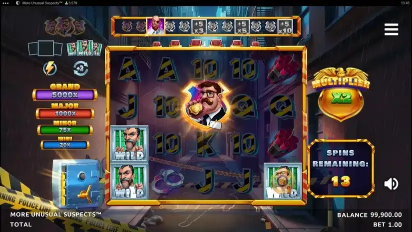 More Unusual Suspects slot screenshot 5