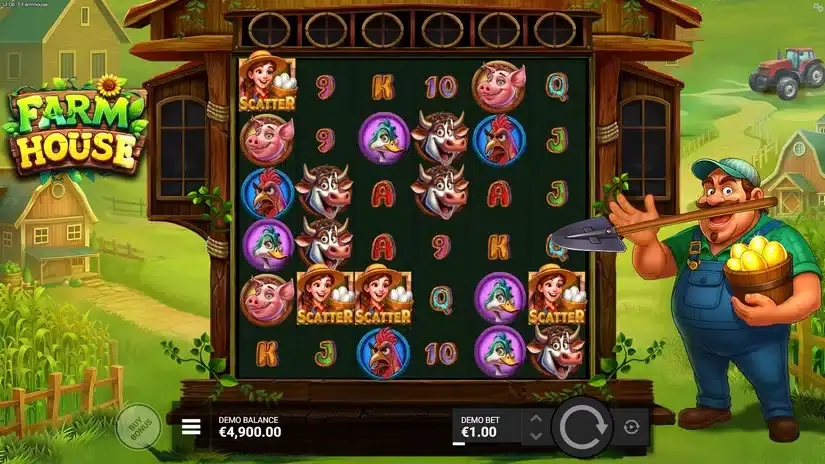 Farm House slot screenshot 3