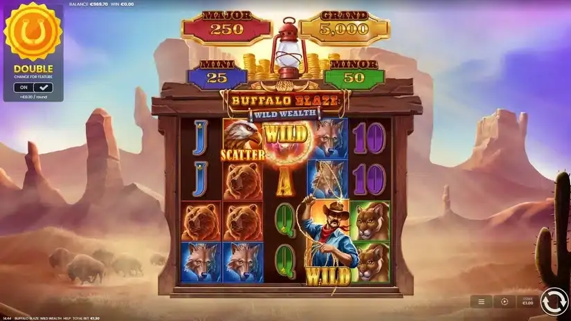 Buffalo Blaze: Wild Wealth slot screenshot 3