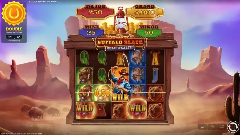 Buffalo Blaze: Wild Wealth slot screenshot 4