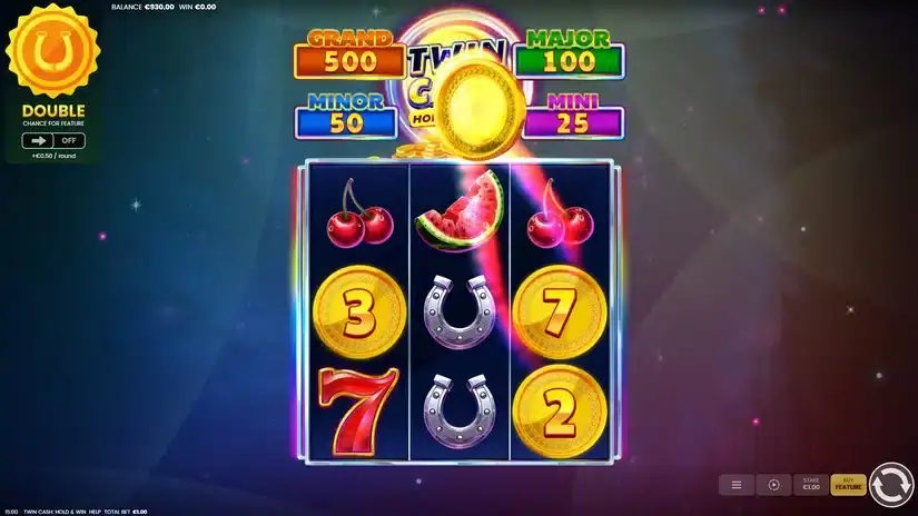 Twin Cash: Hold & Win slot screenshot 2