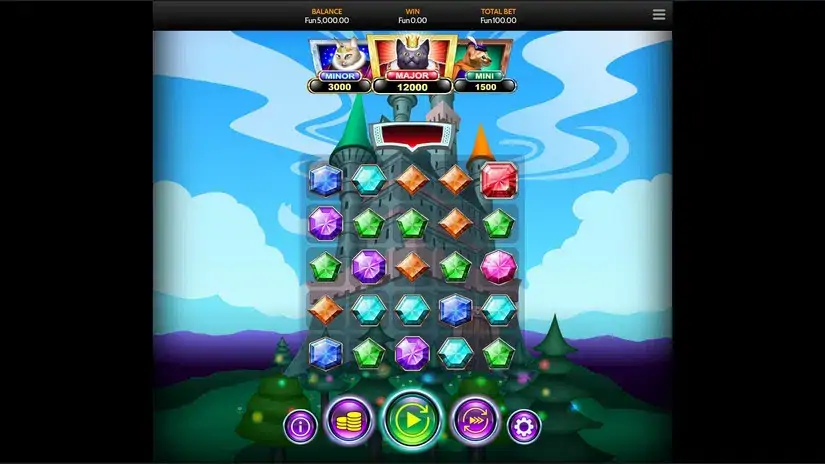 Jewelry Cats slot screenshot 1