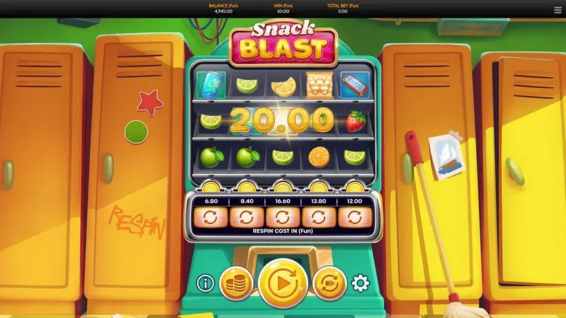 Snack Blast slot screenshot 2