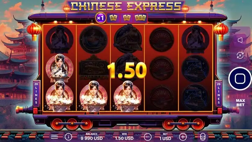 Chinese Express slot screenshot 2