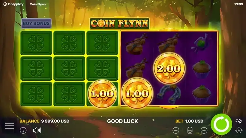 Coin Flynn slot screenshot 