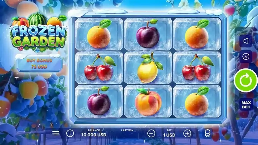 Frozen Garden slot screenshot 1
