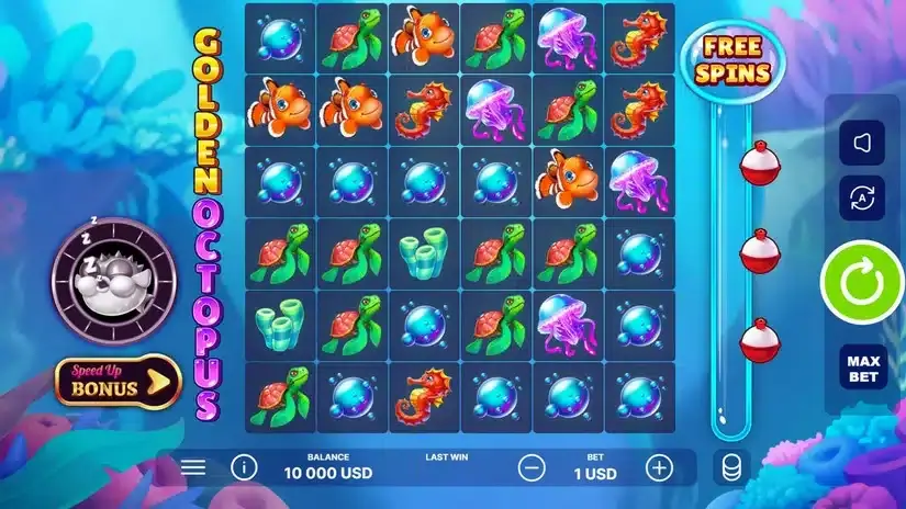 Golden Octopus slot screenshot 1