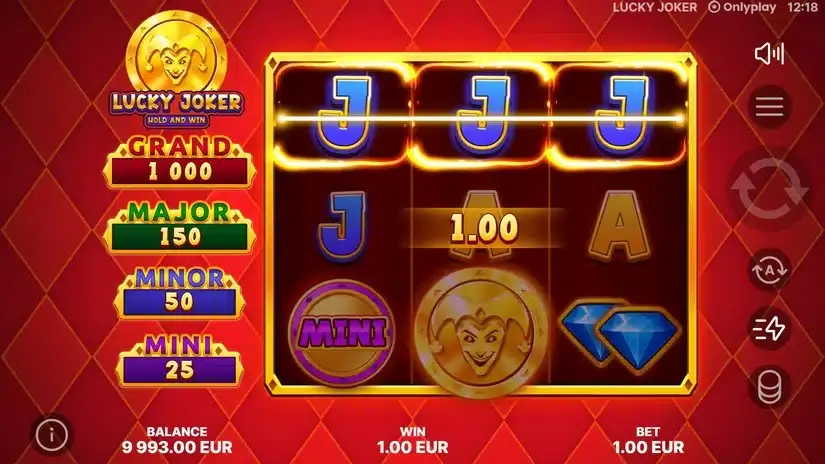 Lucky Joker slot screenshot 2