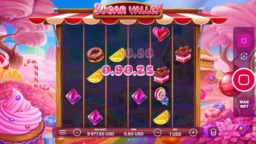 Sugar Valley slot screenshot 4