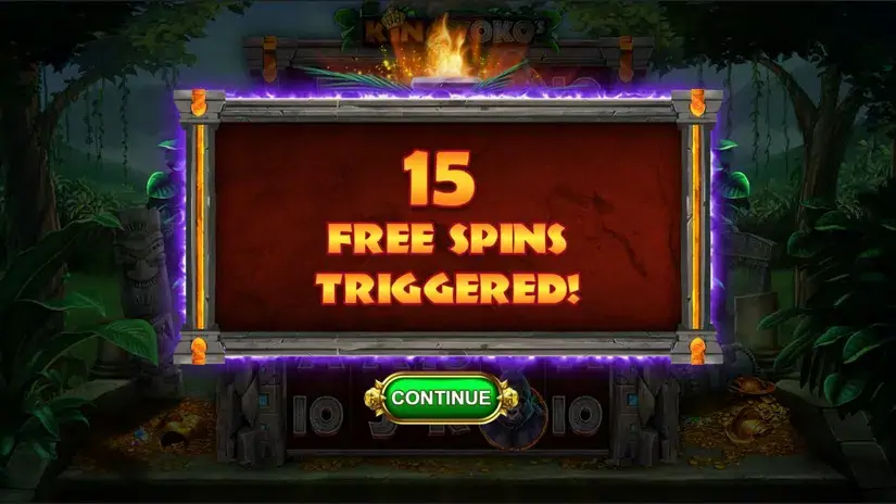 King Koko’s Quest slot screenshot 3