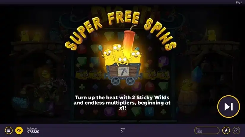 Dig It slot screenshot 6