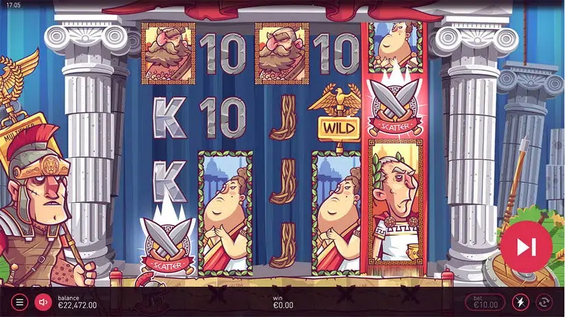Rome – The Conquerors slot screenshot 1