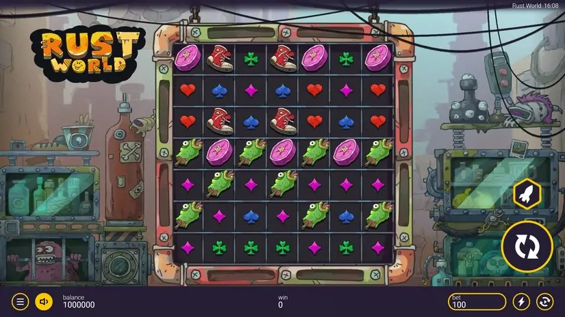Rust World slot screenshot 1