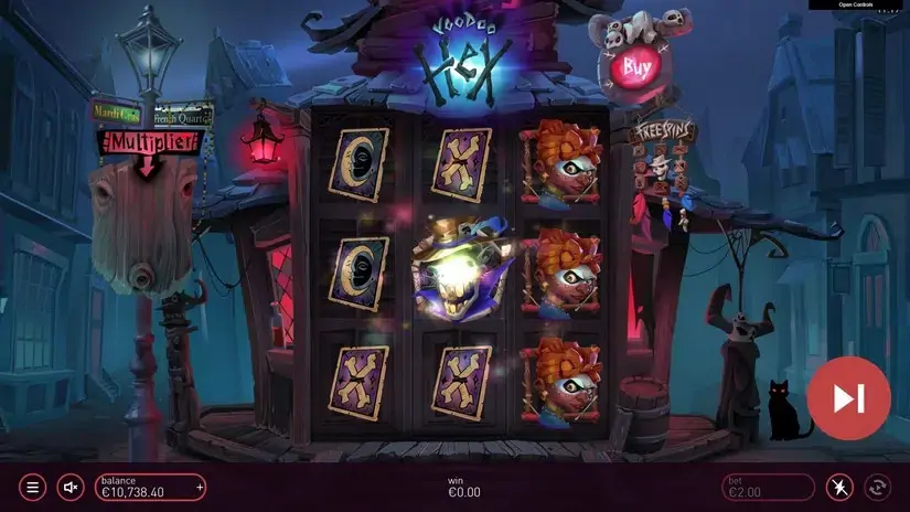 Voodoo Hex slot screenshot 4