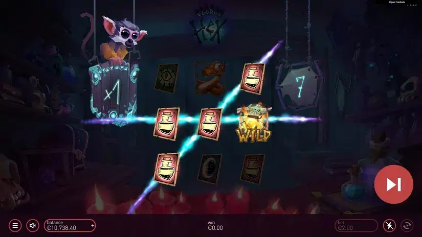 Voodoo Hex slot screenshot 6