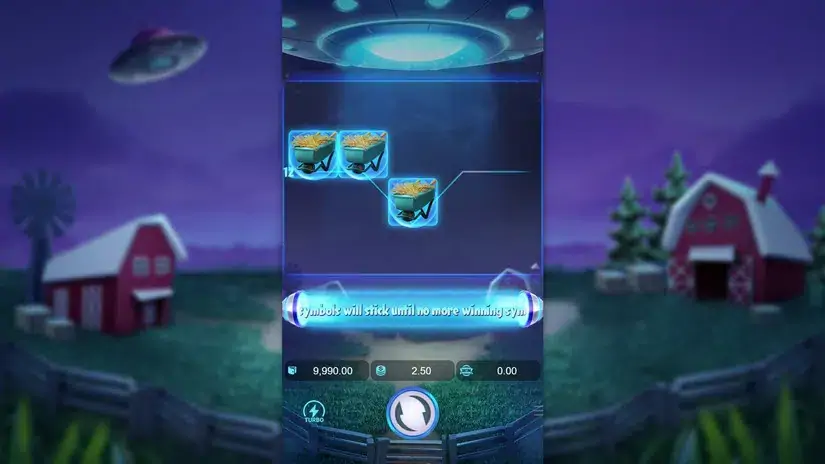 Farm Invaders slot screenshot 2