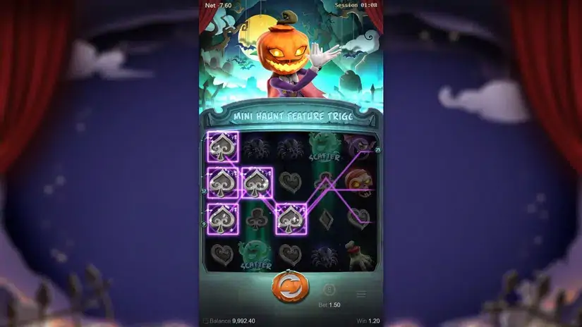 Mr. Hallow-Win slot screenshot 4