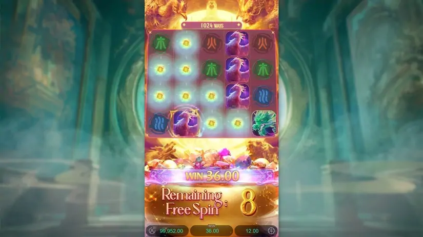 Mythical Guardians slot screenshot 4