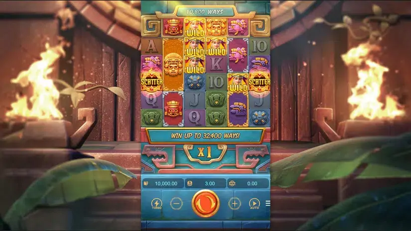Treasures of Aztec slot screenshot 