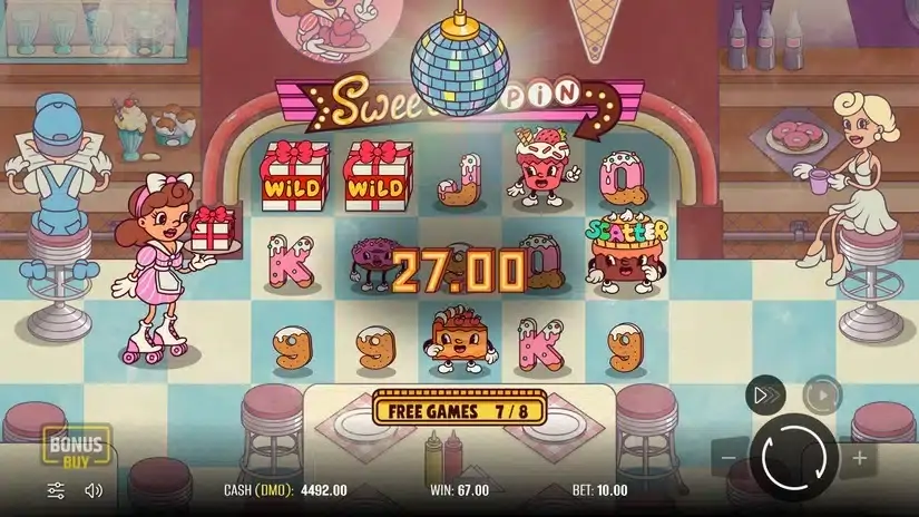 Sweetie Spin slot screenshot 5