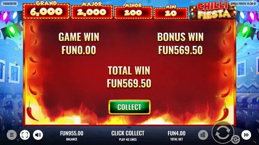 Chilli Fiesta slot screenshot 7