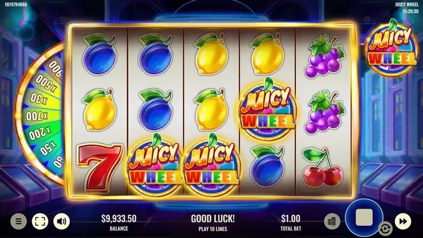 Juicy Wheel slot screenshot 4
