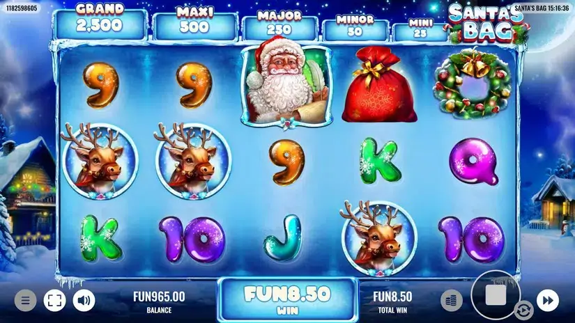 Santa’s Bag slot screenshot 4