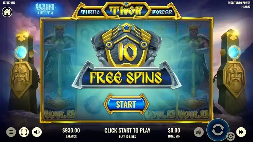 Thor Turbo Power slot screenshot 3